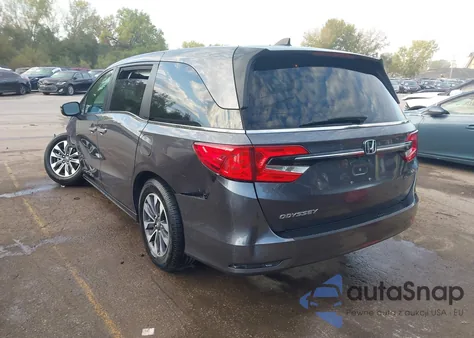 2022 Honda Odyssey Ex-L from USA, damaged, VIN 5FNRL6H7XNB008974